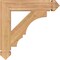 Ekena Millwork Balboa Arts & Crafts Smooth Bracket, Western Red Cedar, 3 1/2"W x 20"D x 20"H BKT04X20X20BOA03SWR - alternate 4